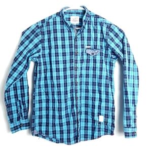 ALIF COLLECTION Men's shirts button Down  long sleeve size XL